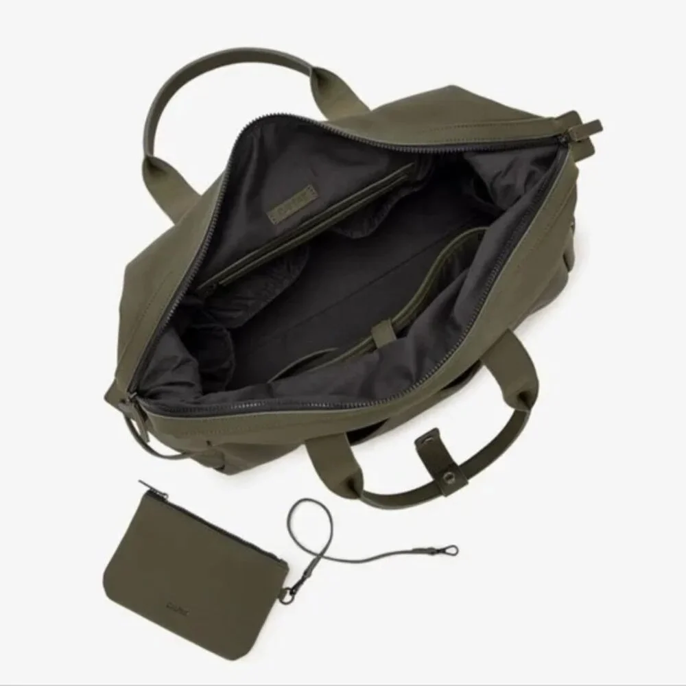 Calpak: Hue Laptop Duffel in Green - Picture 2 of 9